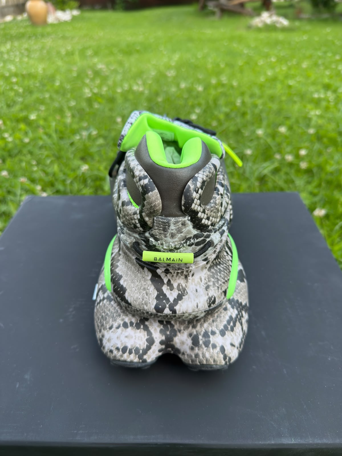 Adidasi unicorn piele sarpe verzi